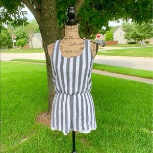 Striped romper
